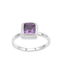 Silver Fleur-de-Lis Ring - 925 Sterling Silver Handmade French Symbol