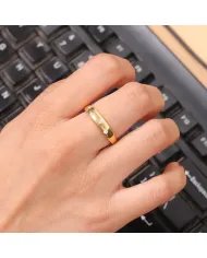 Sprinkler Diamond 925 Sterling Silver Gold Plated Handmade Ring