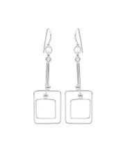Silver Dangle Earrings - 925 Sterling Silver Jewelry for Her