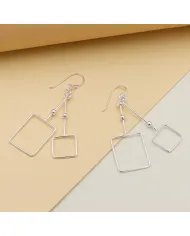 Silver Dangle Earrings - 925 Sterling Silver Jewelry for Her