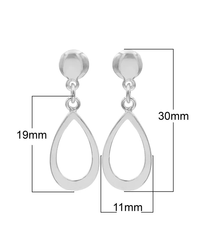 Personalized Silver Earrings 925 Sterling Silver Handmade Jewelry