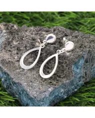Personalized Silver Earrings 925 Sterling Silver Handmade Jewelry