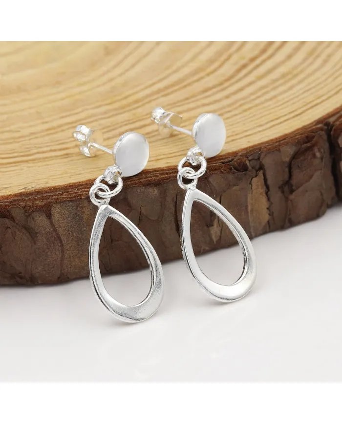 Personalized Silver Earrings 925 Sterling Silver Handmade Jewelry