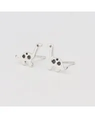 Swarovski Crystal Dinosaur Stud Earrings | 925 Sterling Silver Jewelry