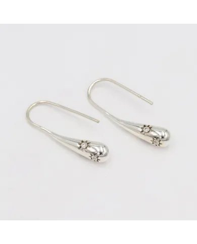 Waterdrop Earrings – 925 Sterling Silver Swarovski Crystal Jewelry