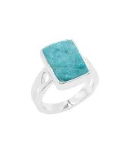 Raw Tanzanite Ring – 925 Sterling Silver Handmade Gemstone Jewelry