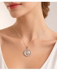 Moon & Sun Pendant in 925 Sterling Silver – Symbolic Energetic Jewelry