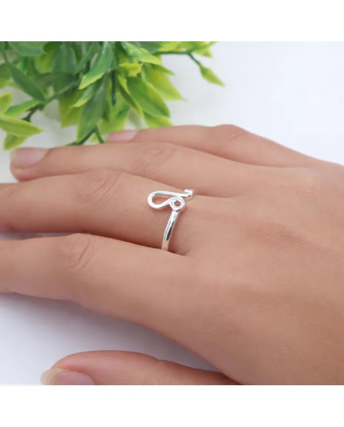 Leo Zodiac Ring - 925 Sterling Silver Minimalist Astrology Jewelry