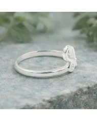 Leo Zodiac Ring - 925 Sterling Silver Minimalist Astrology Jewelry