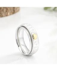 Calming Spinner Ring in 925 Sterling Silver – Meditation & Fidget Jewelry