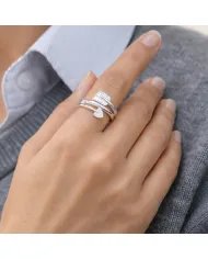 Arrow Heart Ring 925 Sterling Silver - Unique Handmade Jewelry for Love