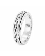 Handmade Spinner Ring in 925 Sterling Silver – Fidget & Mindfulness