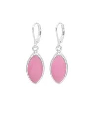 Victorian Filigree Rainbow Moonstone Earrings - 925 Sterling Silver