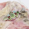 Ethiopian Opal Pendant, Silver Necklace, Prehnite Pendant, Idocrase Pendant, Statement Pendant, Peridot Pendant, Women's Pendant