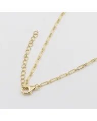 Black Onyx & Swarovski Crystal Necklace – Gold Plated 925 Silver Jewelry