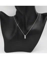 Rainbow Moonstone Pendant - 925 Sterling Silver Necklace for Women