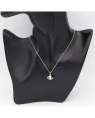 Herkimer Diamond Pendant - 925 Sterling Silver Rough Gemstone Jewelry