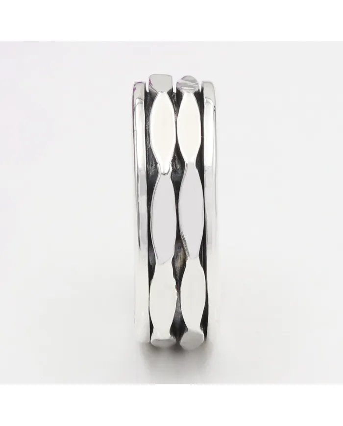 925 Sterling Silver Spinner Ring – Fidget & Anxiety Jewelry