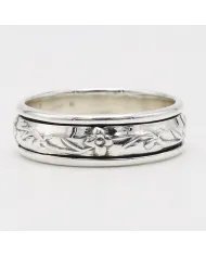 925 Sterling Silver Spinner Ring - Fidget & Anxiety Minimalist Jewelry