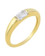 Sprinkler Diamond 925 Sterling Silver Gold Plated Handmade Ring