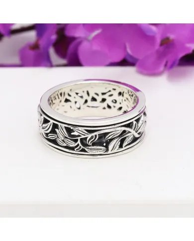 Handmade Spinner Ring in 925 Sterling Silver – Fidget & Mindfulness