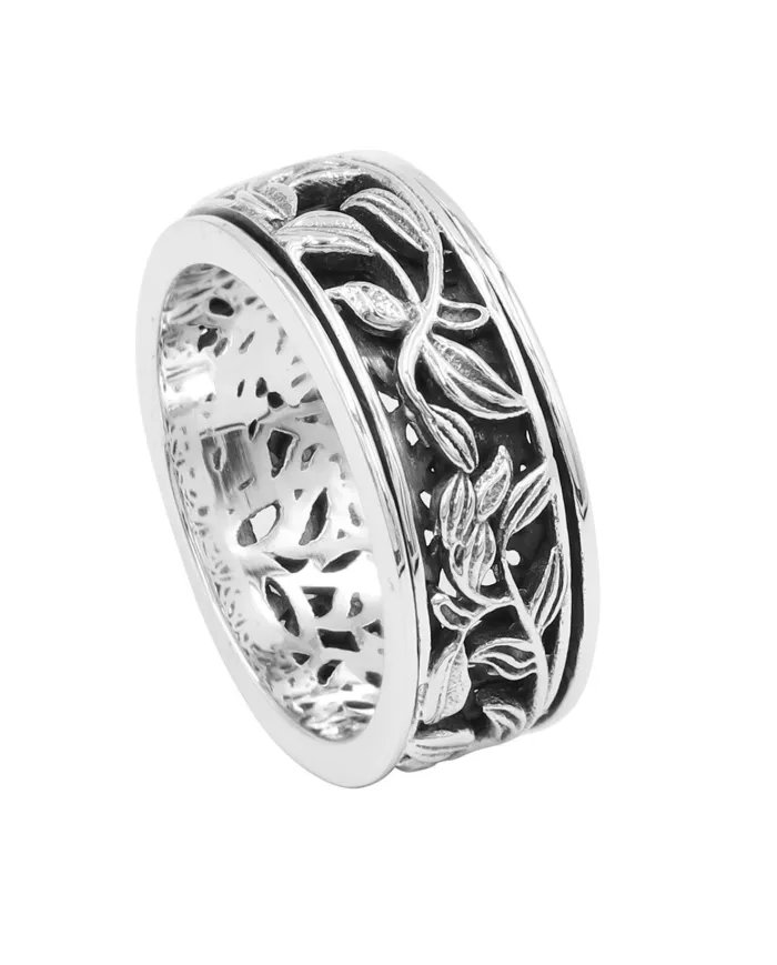 Handmade Spinner Ring in 925 Sterling Silver – Fidget & Mindfulness