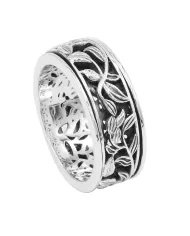 Handmade Spinner Ring in 925 Sterling Silver – Fidget & Mindfulness