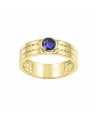 Emerald Band Ring in 925 Sterling Silver - Timeless Handmade Jewelry