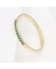 Natural Blue Sapphire Ring - 9k Gold Handmade Engagement Jewelry