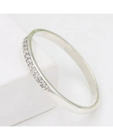 Natural Swarovski Crystal Ring - 925 Sterling Silver Handmade Jewelry