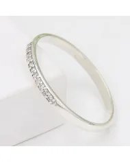 Natural Swarovski Crystal Ring - 925 Sterling Silver Handmade Jewelry