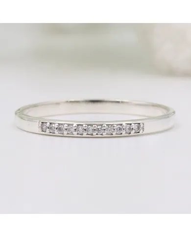 Natural Swarovski Crystal Ring - 925 Sterling Silver Handmade Jewelry