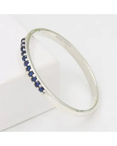 Natural Tanzanite Ring - Sterling Silver Ring Minimalist Rings for Her