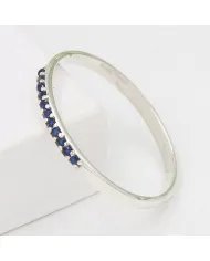 Natural Tanzanite Ring - Sterling Silver Ring Minimalist Rings for Her