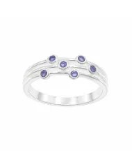 Blue Sapphire Ring – 925 Sterling Silver Handmade Gemstone Band