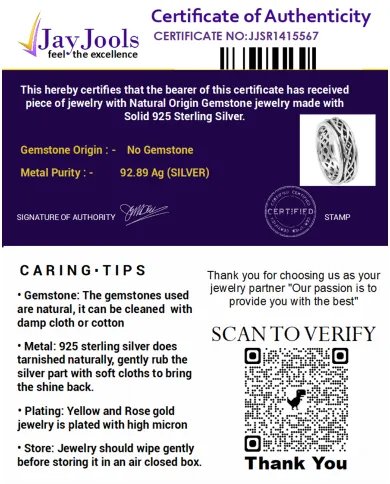 Oxidized Spinner Ring 925 Sterling Silver – Handmade Anxiety & Fidget