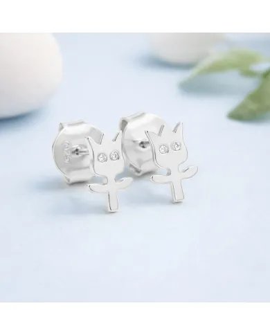 Moissanite Groot Stud Earrings – 925 Silver Handmade Marvel Gift