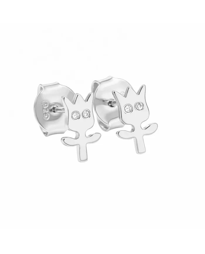 Moissanite Groot Stud Earrings – 925 Silver Handmade Marvel Gift