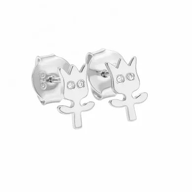 Moissanite Groot Stud Earrings – 925 Silver Handmade Marvel Gift