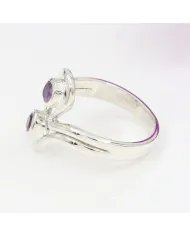 Amethyst Ring - 925 Sterling Silver Handmade Gemstone Jewelry