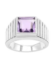 Swarovski Crystal Cuff Ring – 925 Sterling Silver Handmade Jewelry