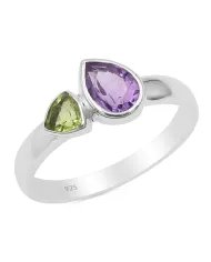 Open Circle Ring in 925 Sterling Silver – Minimalist Modern Jewelry