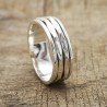 Anxiety Ring, 925 Silver Ring, Spinner Ring, Promise Silver Ring, Yoga Ring, Fidget Ring