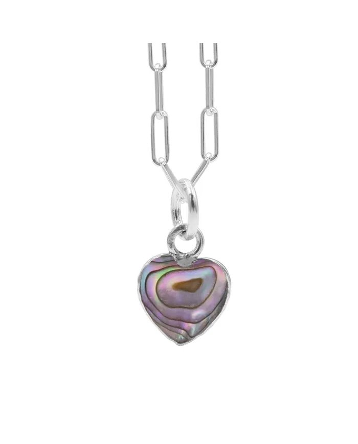 Abalone Shell Pendant in 925 Sterling Silver – Handmade Ocean-Inspired Jewelry