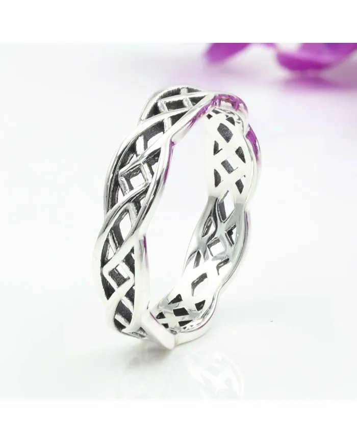 925 Sterling Silver Band Plain Ring – Minimalist Handmade Simple Jewelry