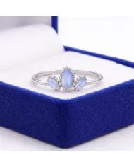 Moonstone Ring – 925 Sterling Silver Handmade Dainty Stackable Jewelry
