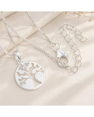 Tree of Life Pendant – 925 Sterling Silver Handmade Gift for Her