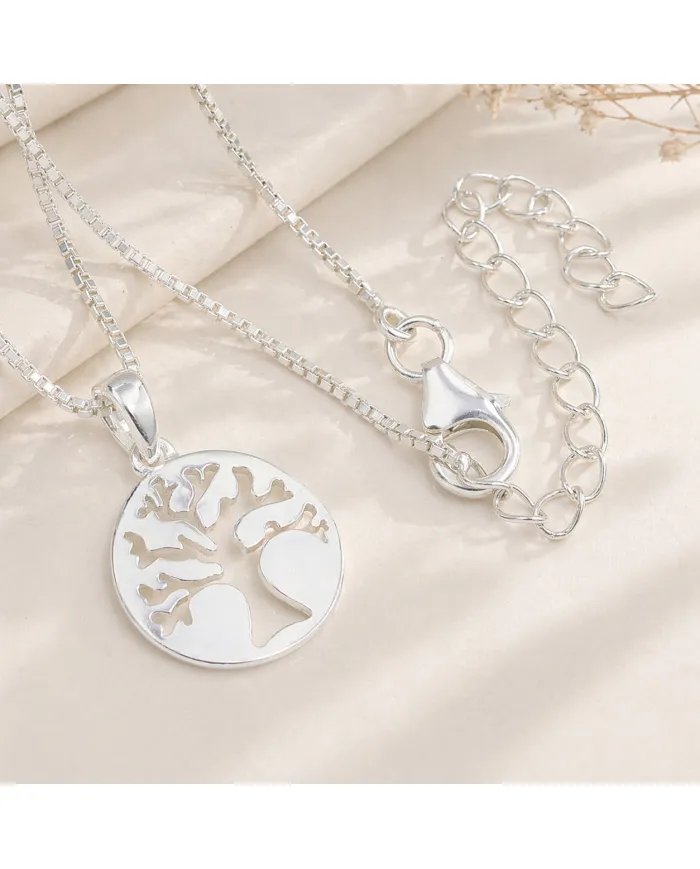 Tree of Life Pendant – 925 Sterling Silver Handmade Gift for Her