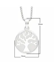Tree of Life Pendant – 925 Sterling Silver Handmade Gift for Her