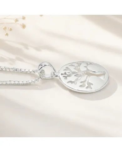 Tree of Life Pendant – 925 Sterling Silver Handmade Gift for Her